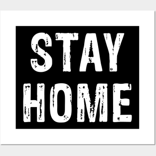 Support Safety T-Shirt Social Distancing Stay Home Posters and Art